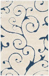 FLORIDA SHAG 455 – CREAM / BLUE