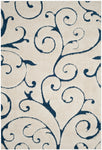 FLORIDA SHAG 455 – CREAM / BLUE