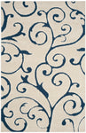 FLORIDA SHAG 455 – CREAM / BLUE