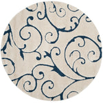FLORIDA SHAG 455 – CREAM / BLUE