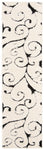 FLORIDA SHAG 455 – IVORY / BLACK