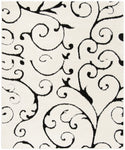 FLORIDA SHAG 455 – IVORY / BLACK