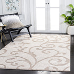 FLORIDA SHAG 455 – IVORY / BEIGE