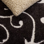 FLORIDA SHAG 455 – DARK BROWN / CREAM