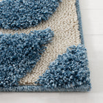 FLORIDA SHAG 455 – LIGHT BLUE / CREAM