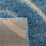 FLORIDA SHAG 455 – LIGHT BLUE / CREAM