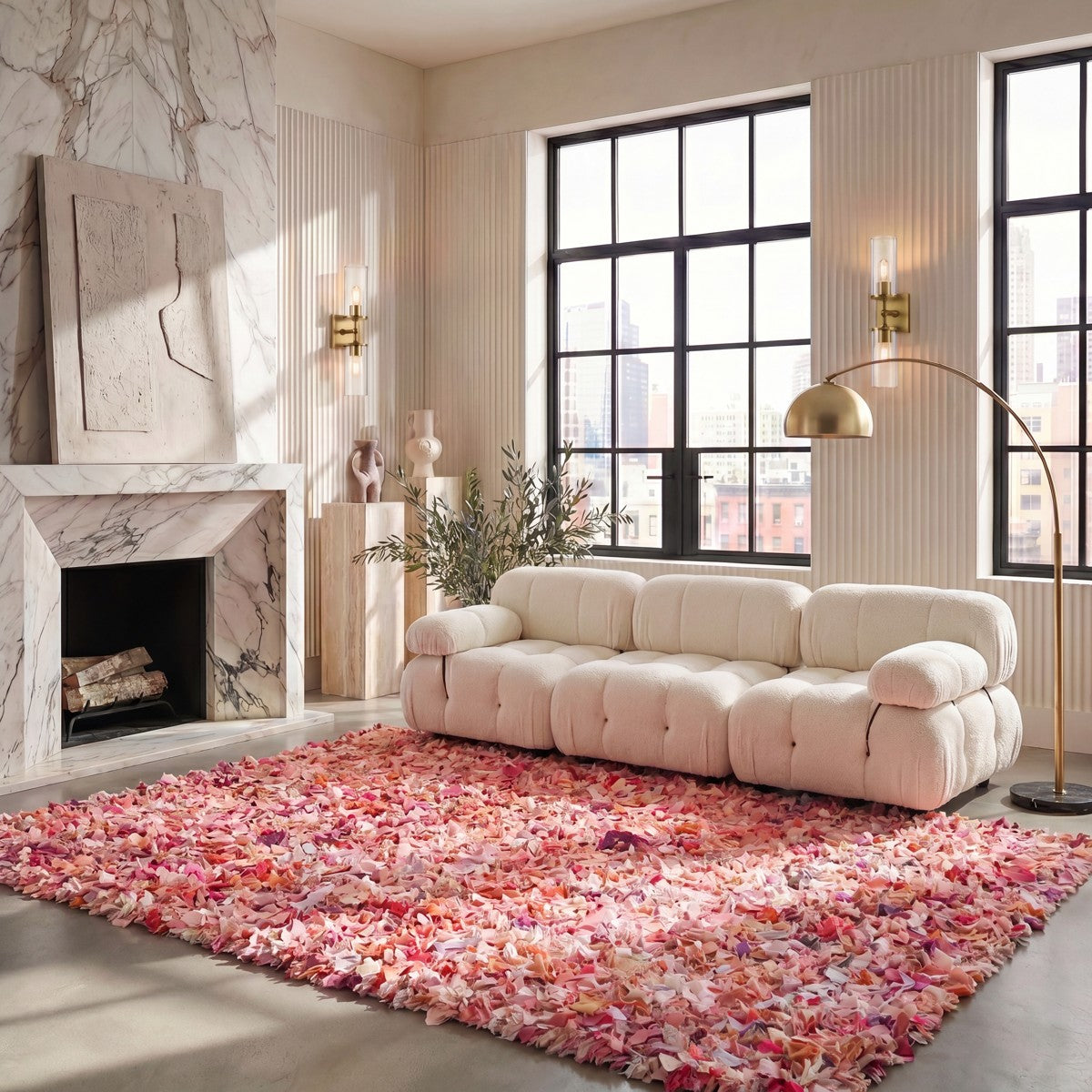IVORY / PINK