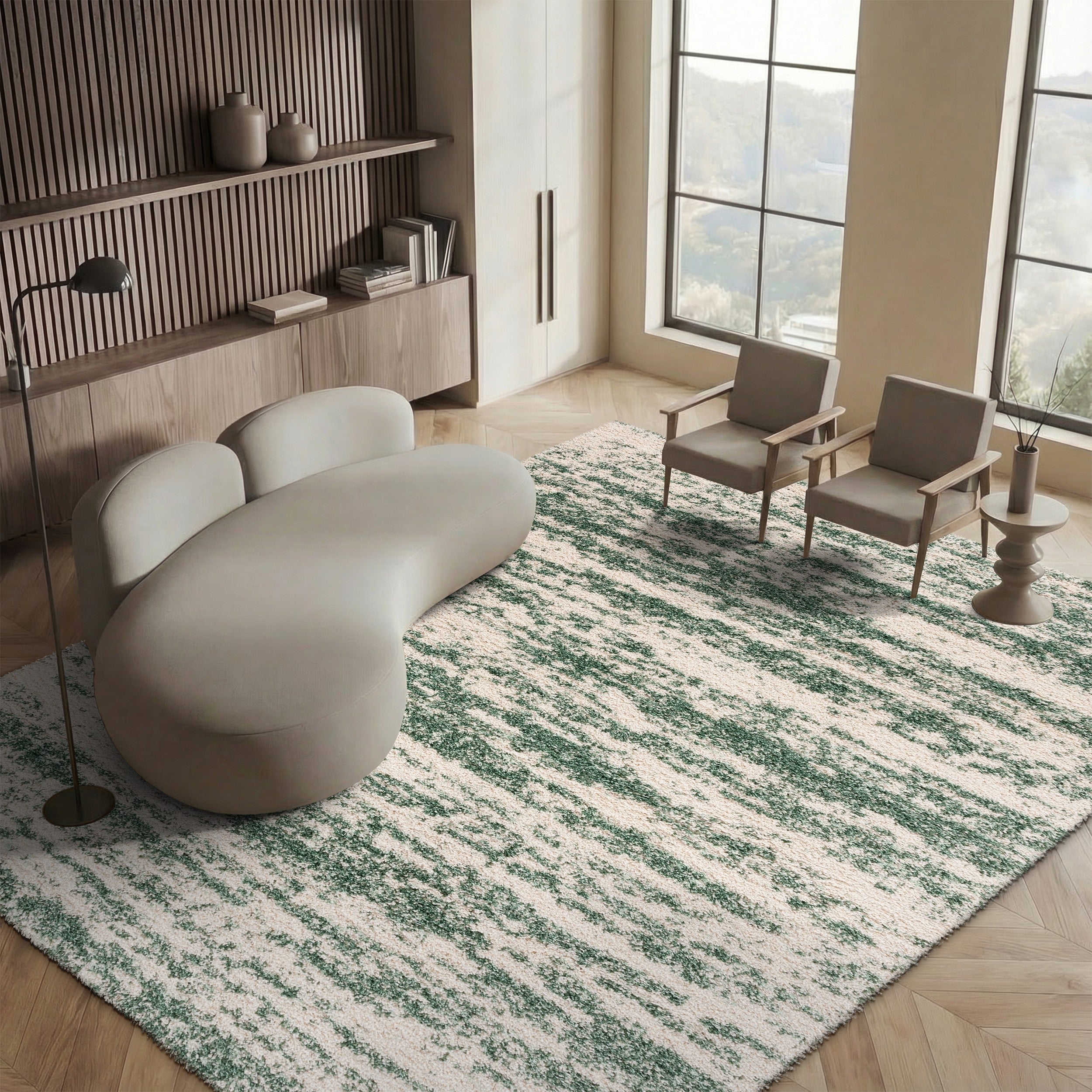IVORY / GREEN