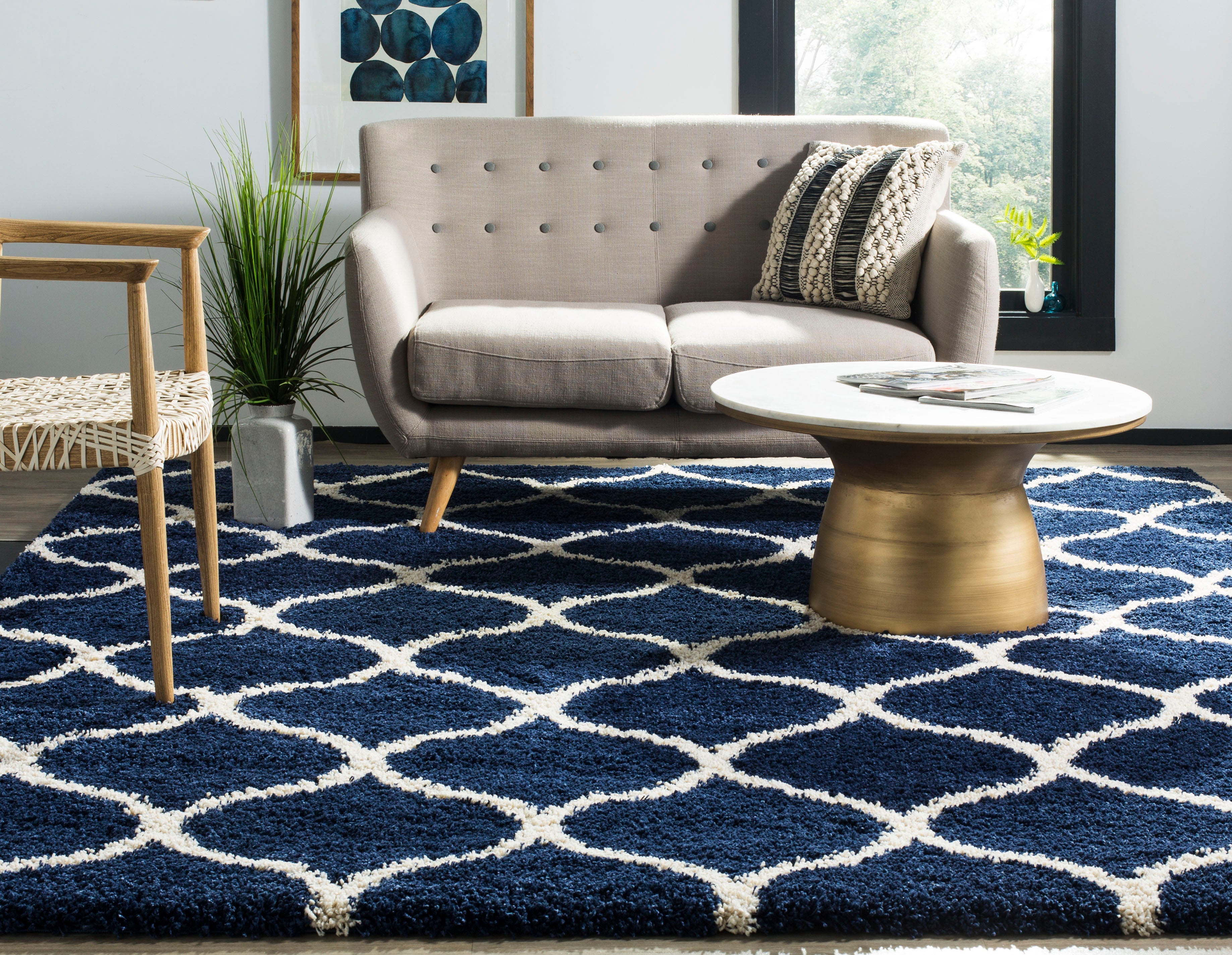 NAVY / IVORY