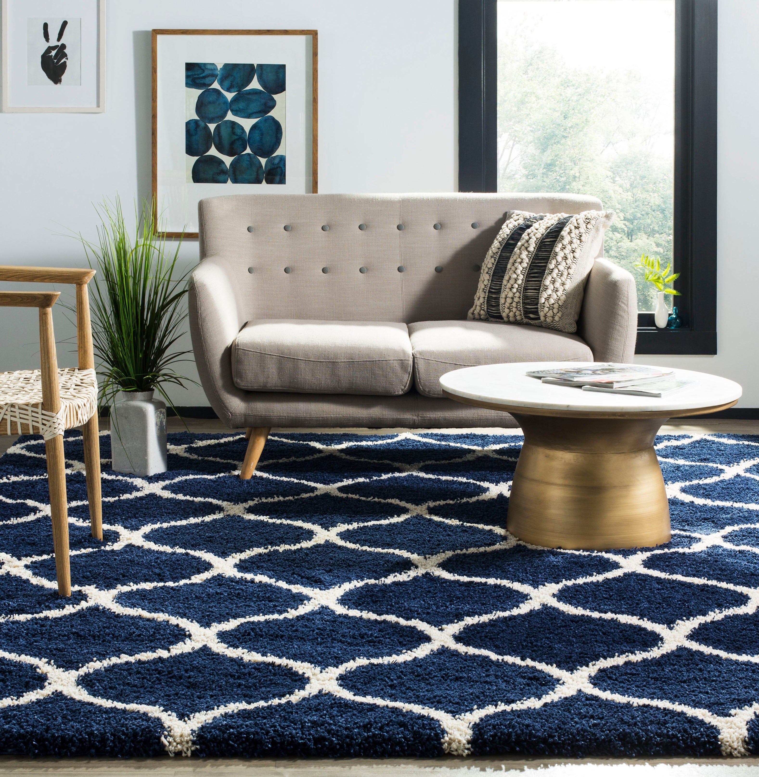 NAVY / IVORY