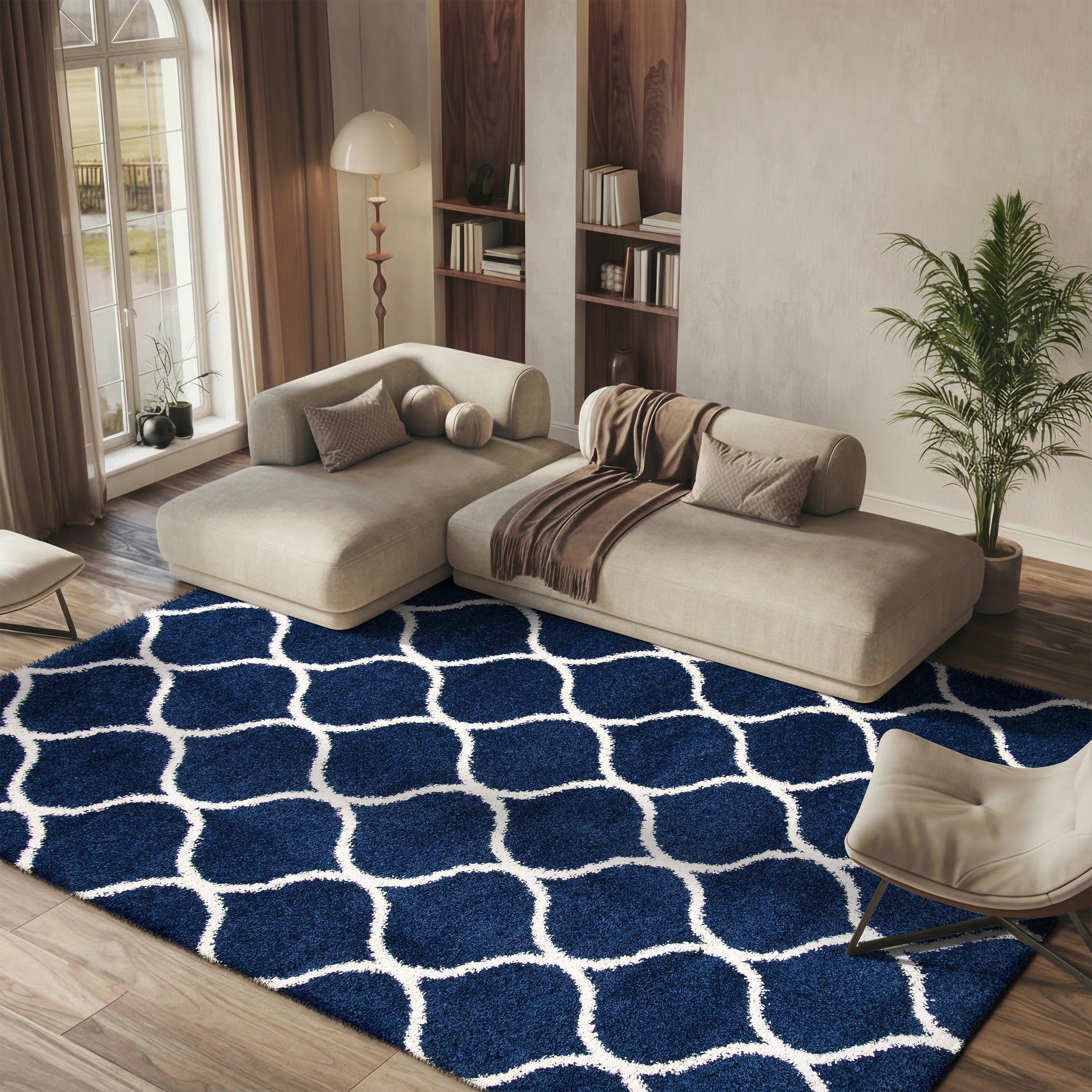 NAVY / IVORY