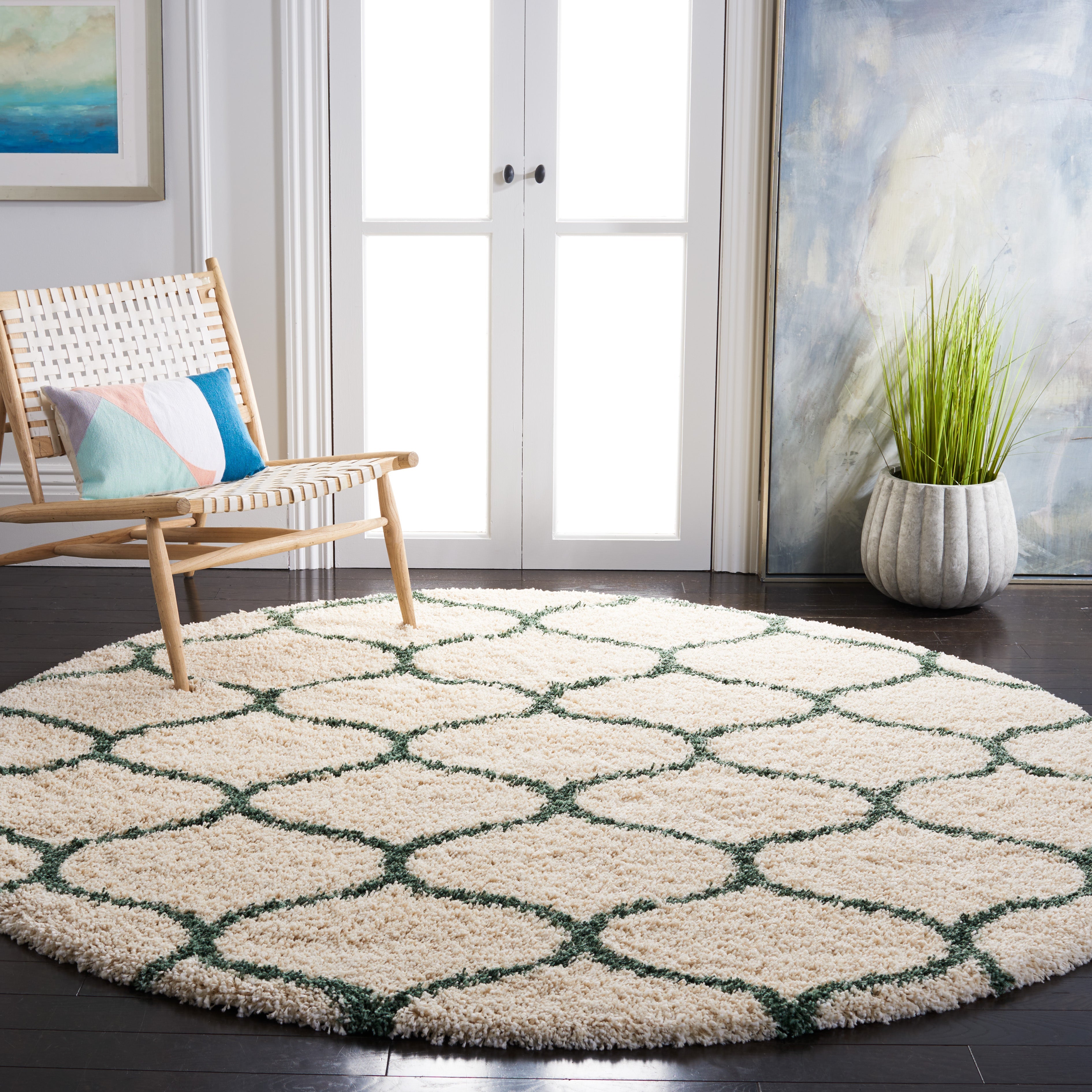 IVORY / GREEN