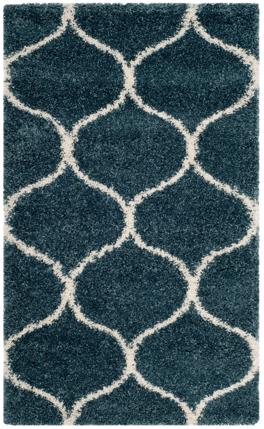 SLATE BLUE / IVORY