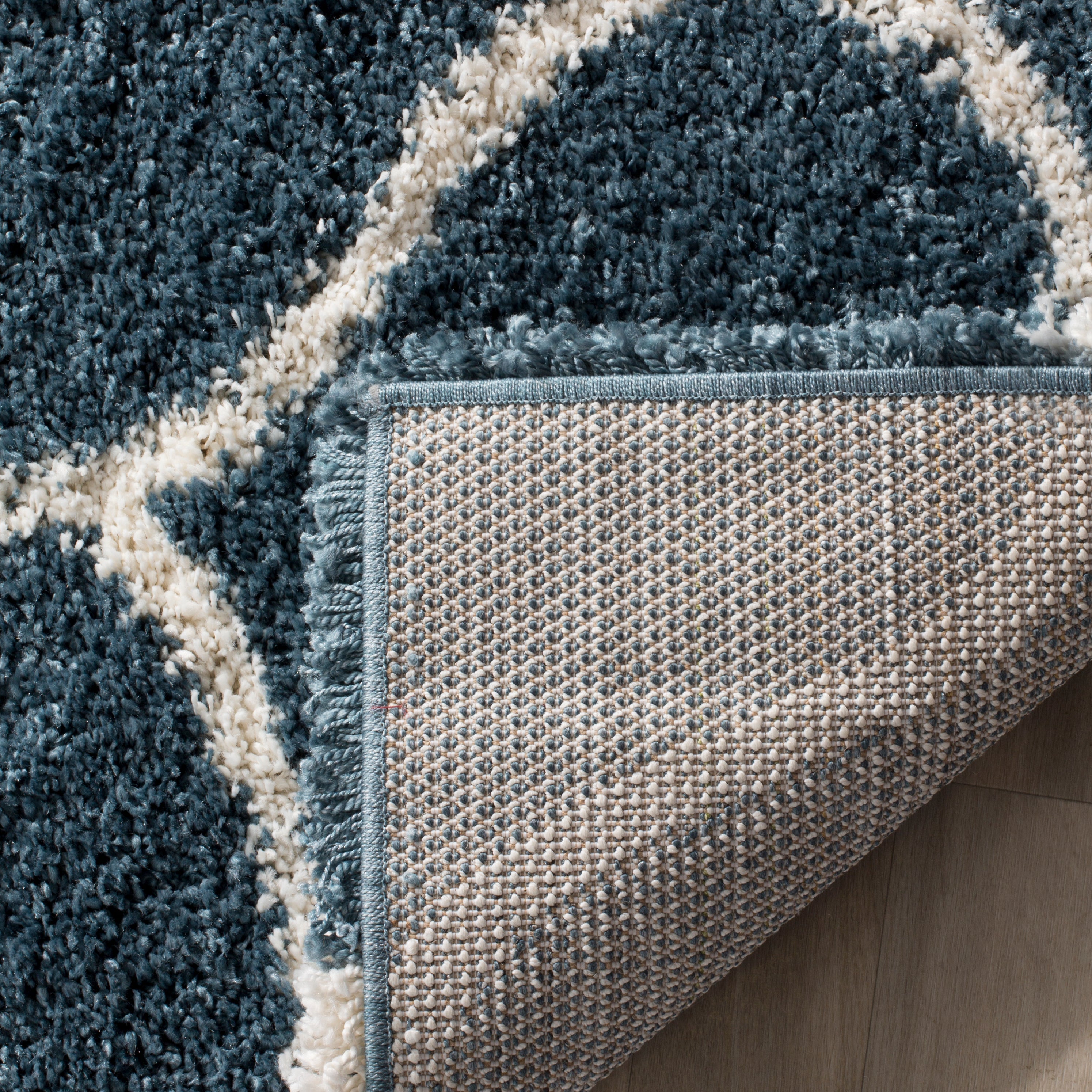 SLATE BLUE / IVORY