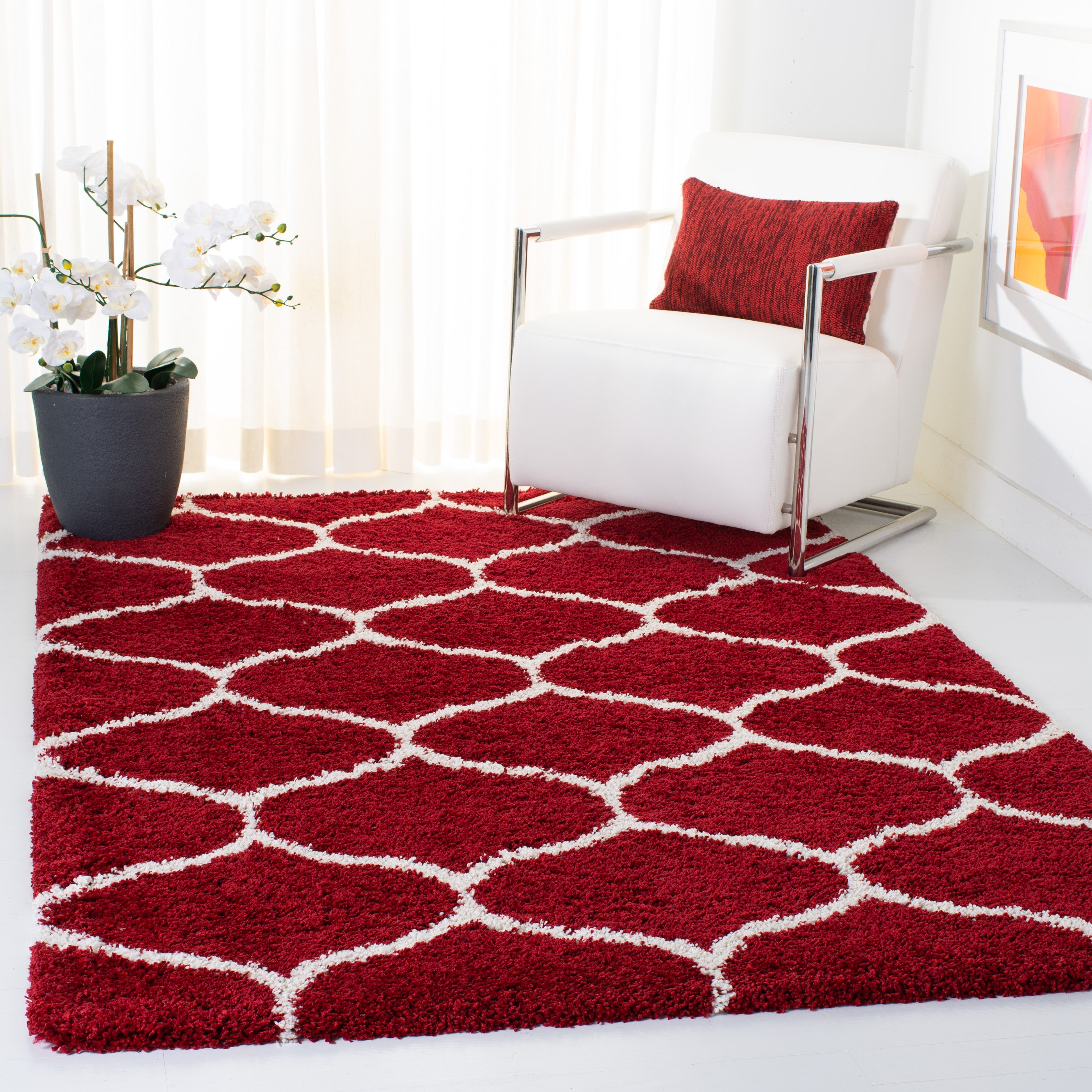 RED / IVORY
