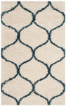 IVORY / STEEL BLUE