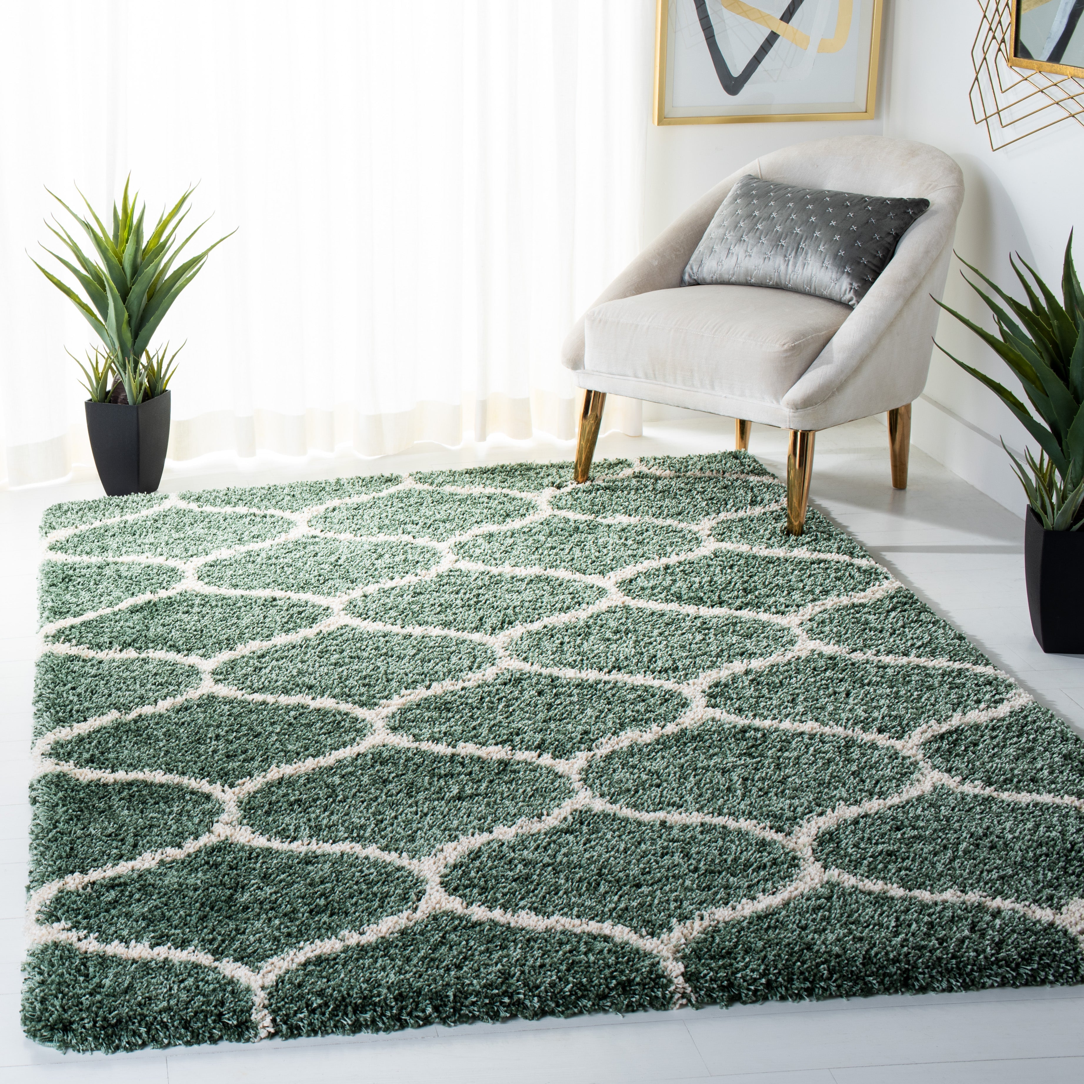 LIGHT GREEN / IVORY