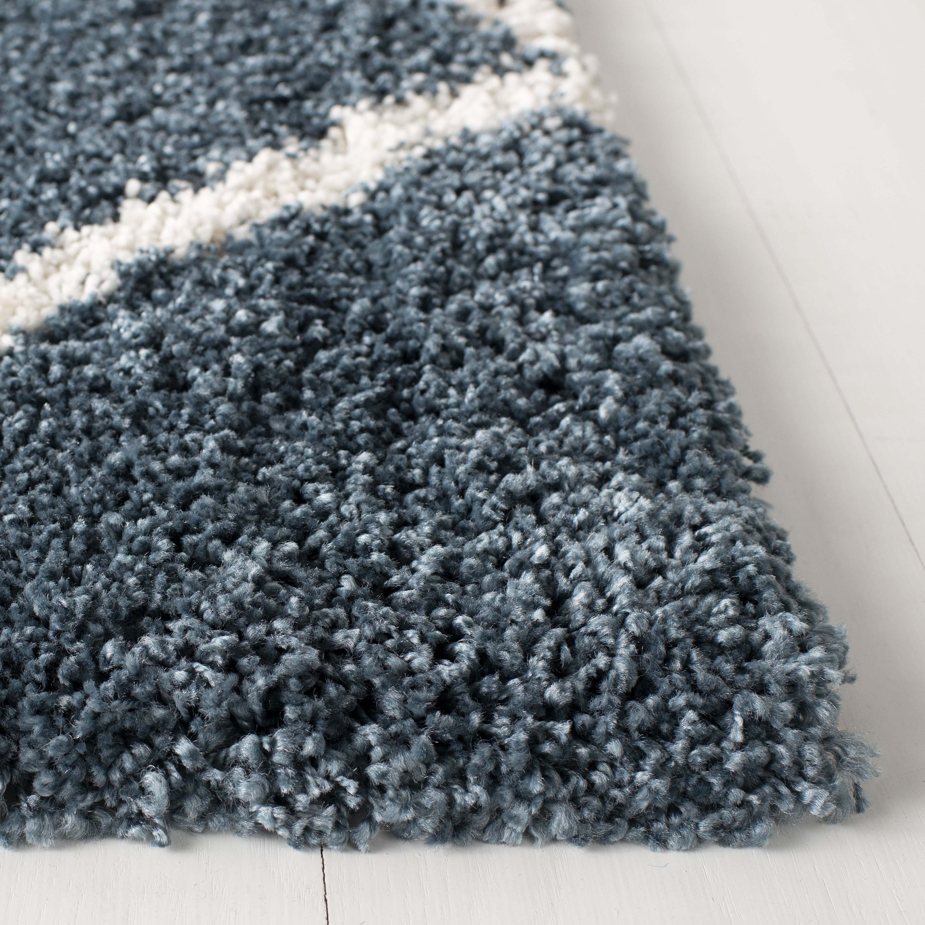 SLATE BLUE / IVORY