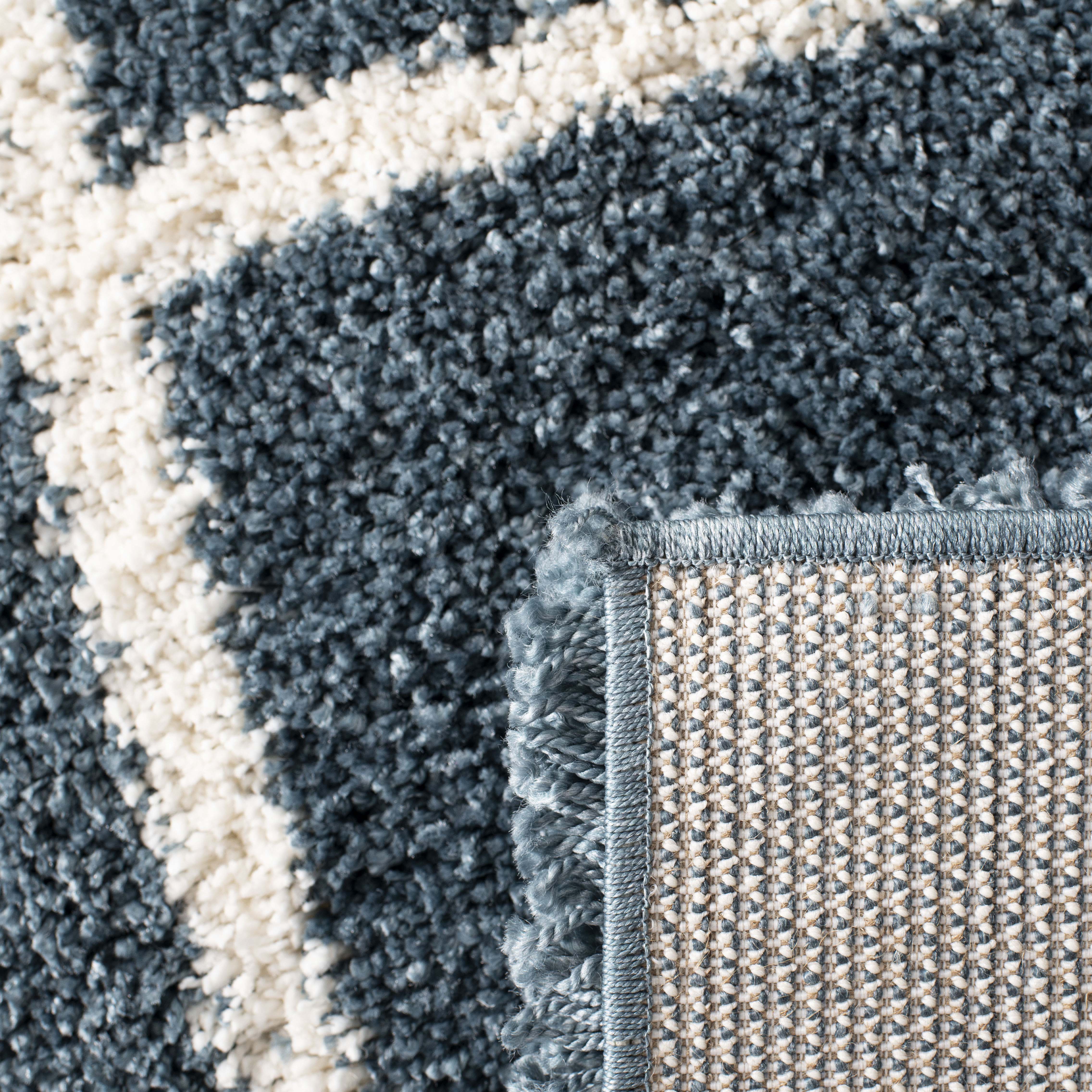 SLATE BLUE / IVORY