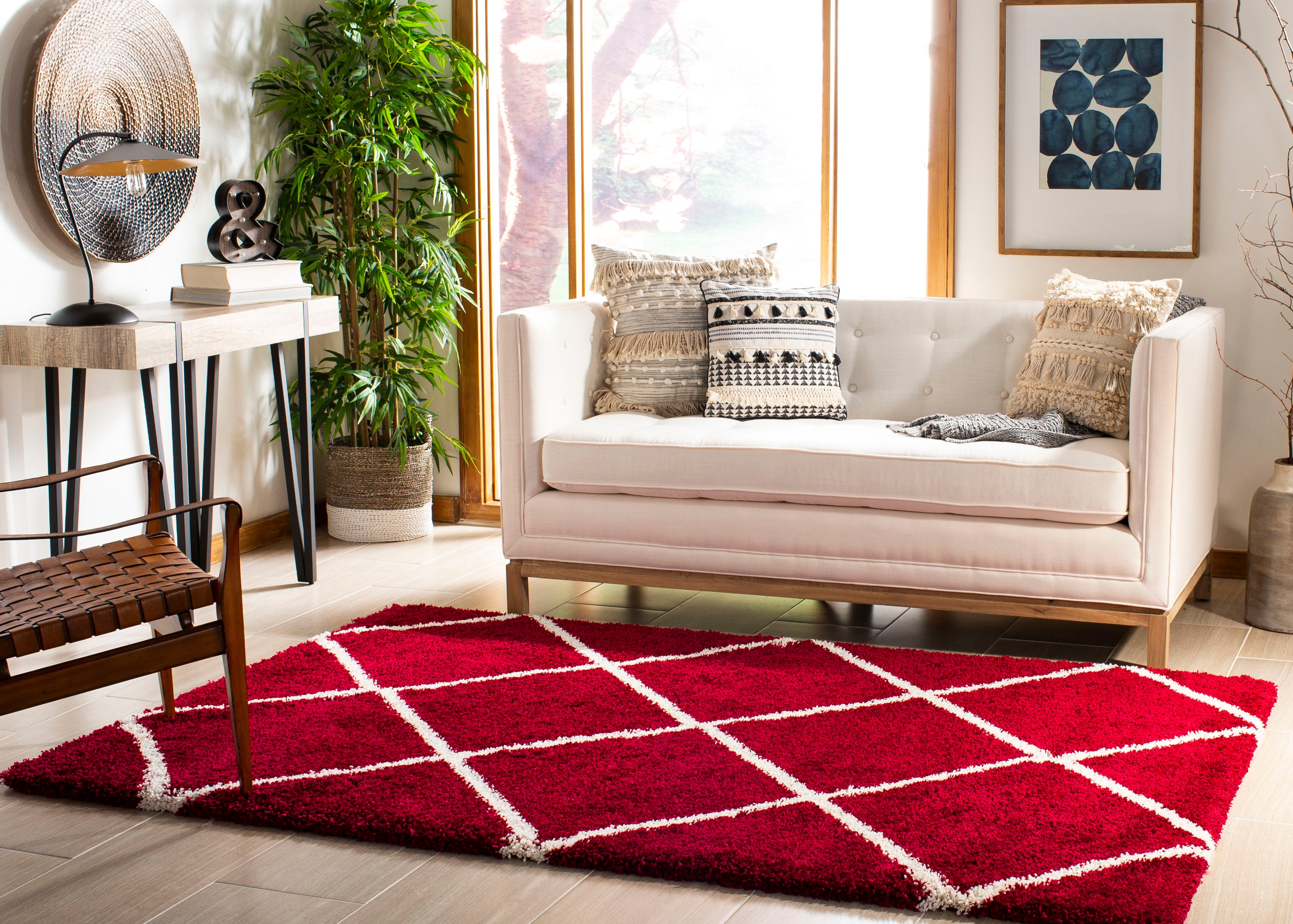 RED / IVORY