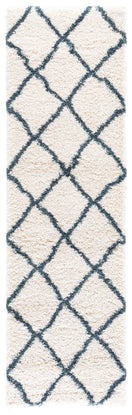 IVORY / STEEL BLUE