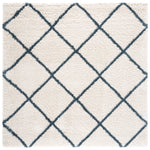 IVORY / STEEL BLUE