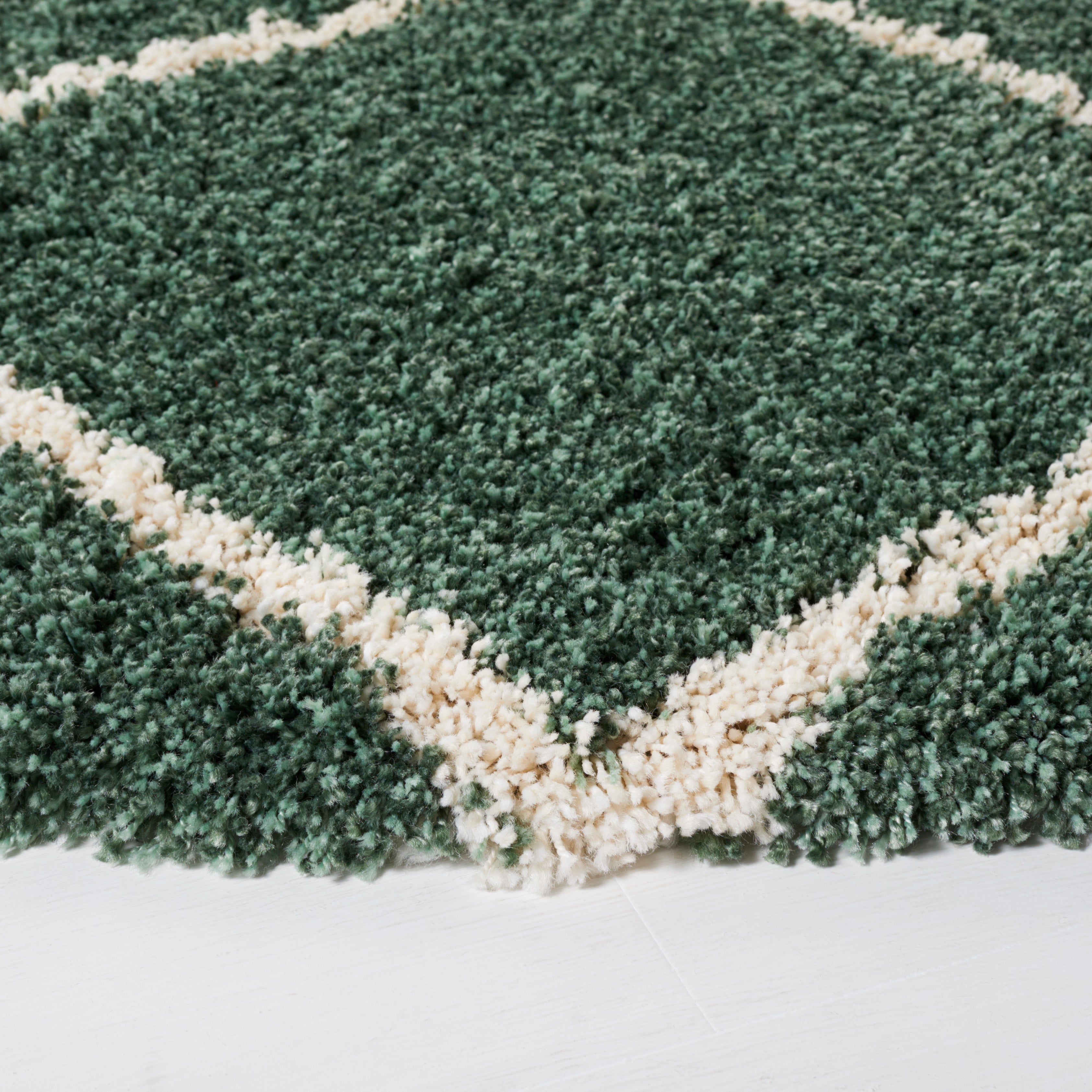 GREEN / IVORY