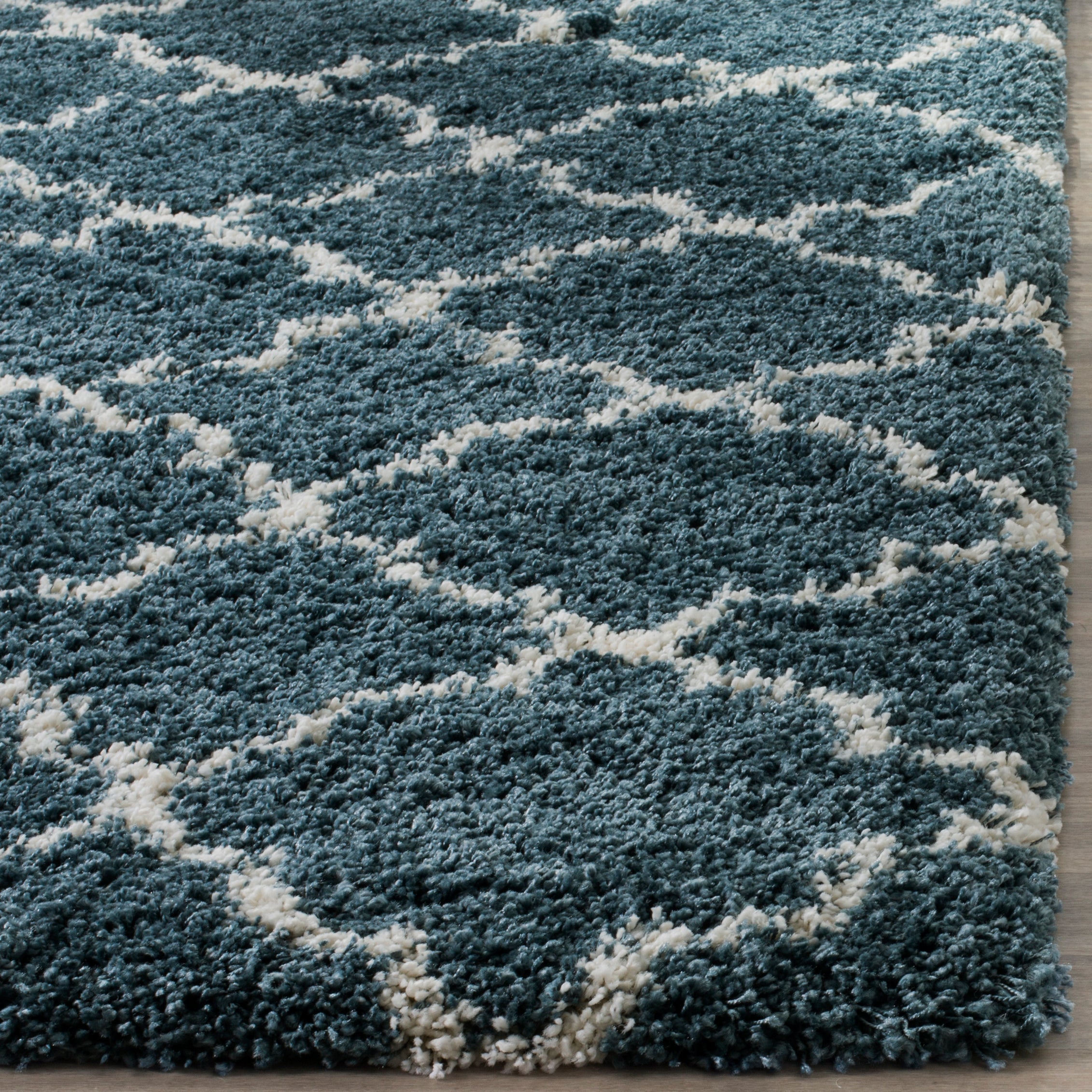 SLATE BLUE / IVORY
