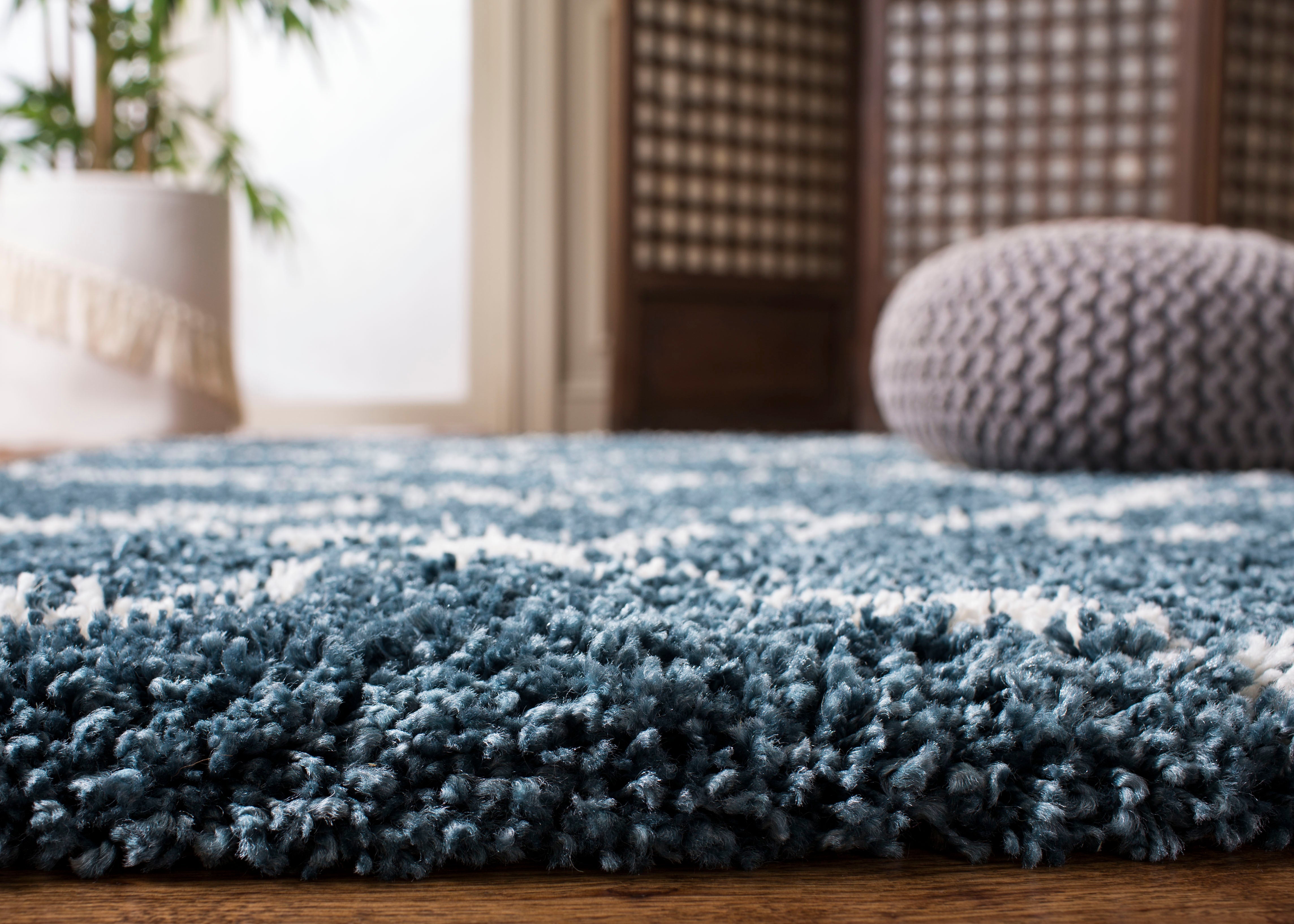 SLATE BLUE / IVORY