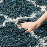 SLATE BLUE / IVORY
