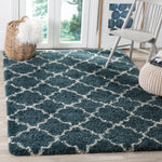 SLATE BLUE / IVORY