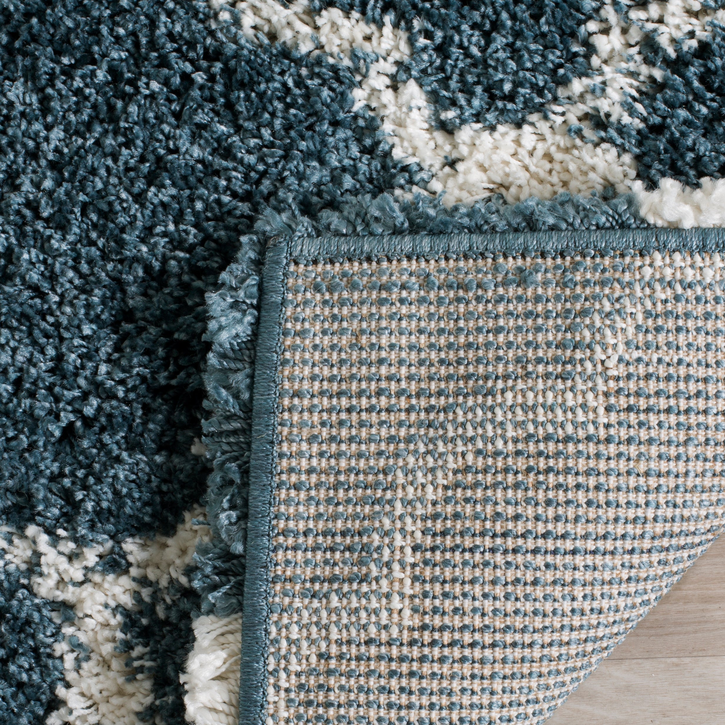SLATE BLUE / IVORY