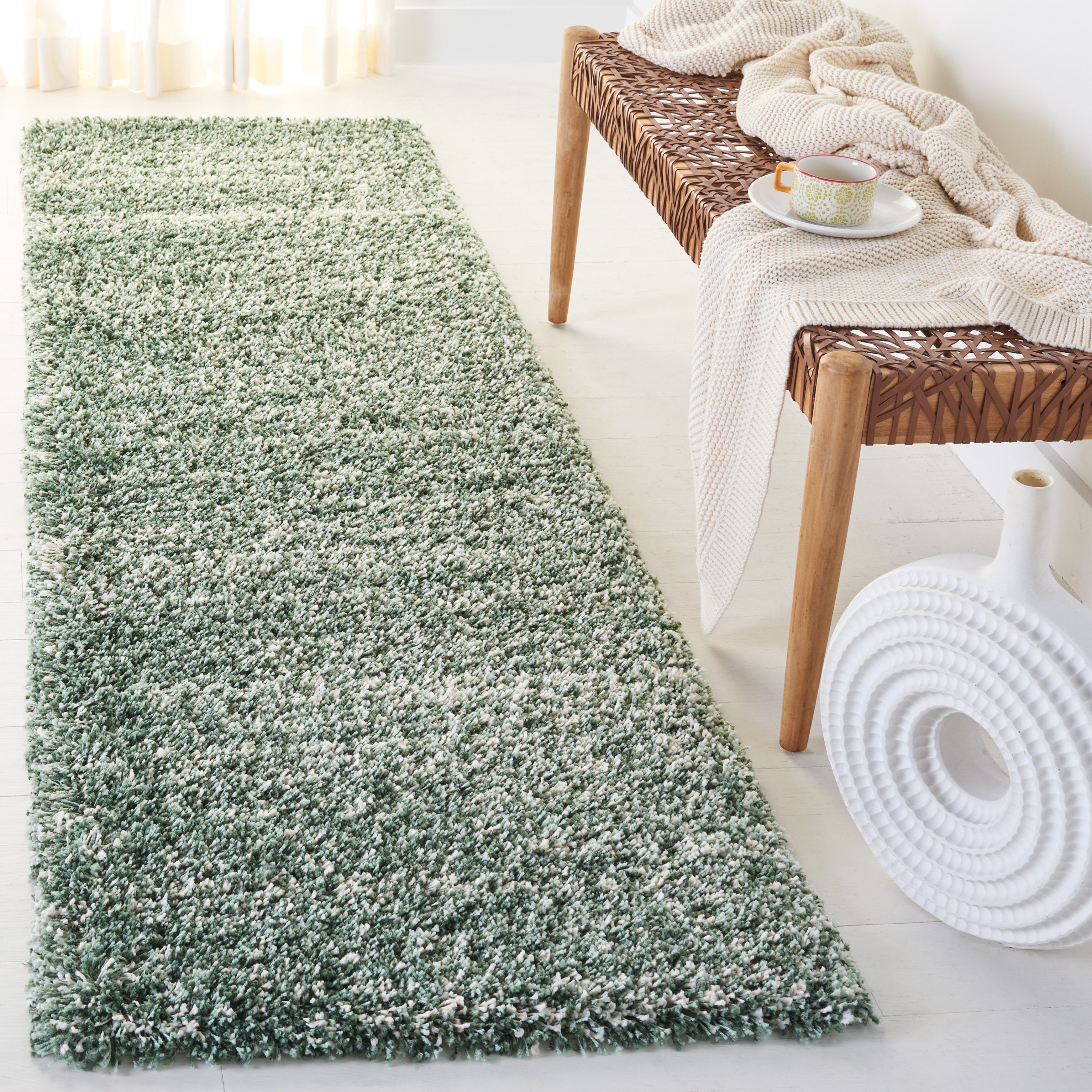 GREEN / IVORY
