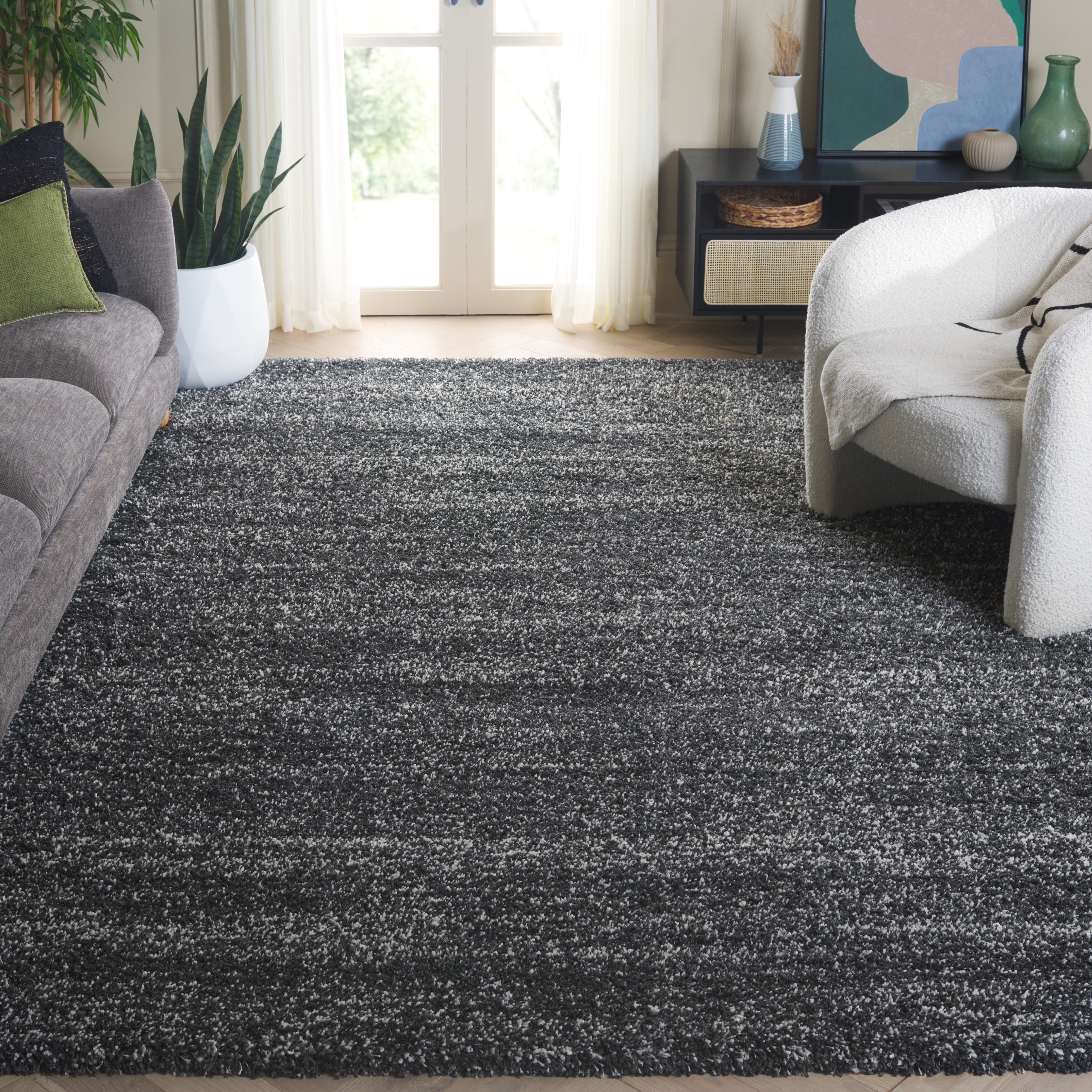 DARK GREY / IVORY