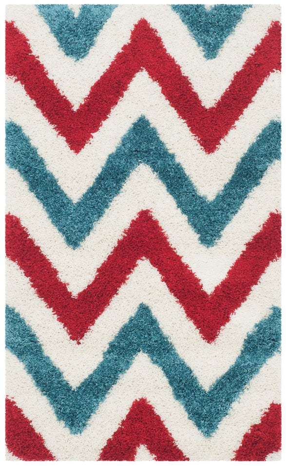 IVORY / RED
