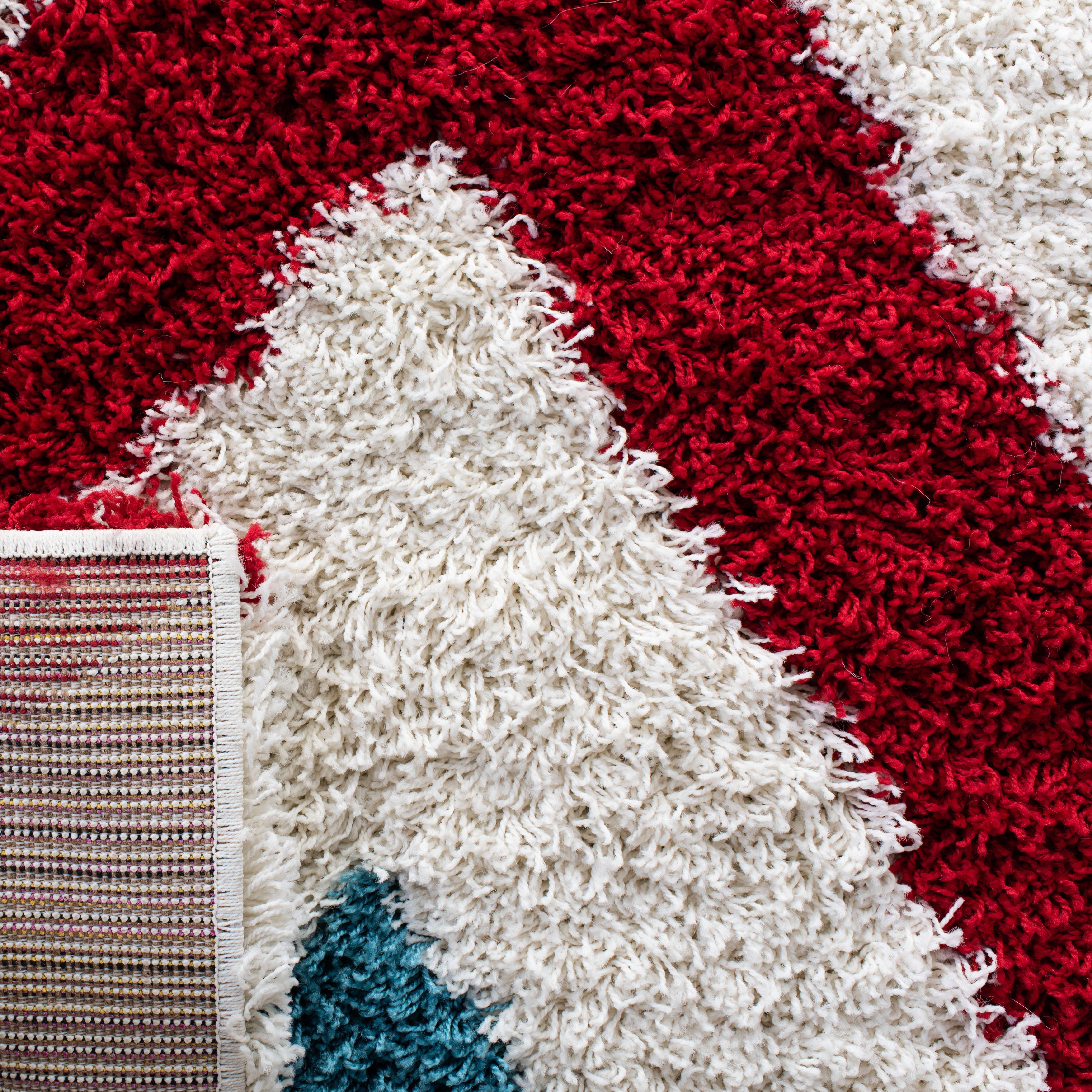 IVORY / RED
