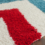 IVORY / RED