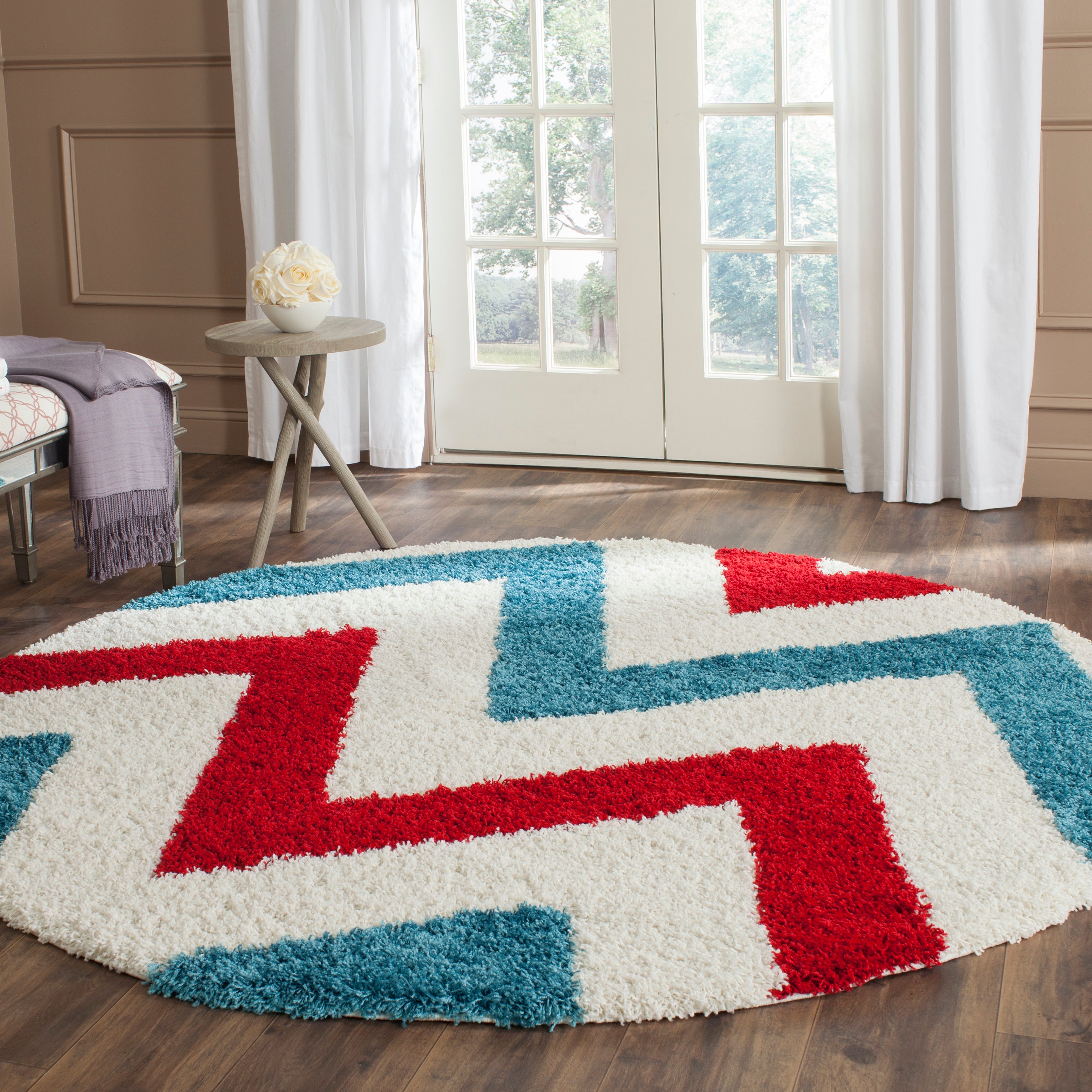 IVORY / RED