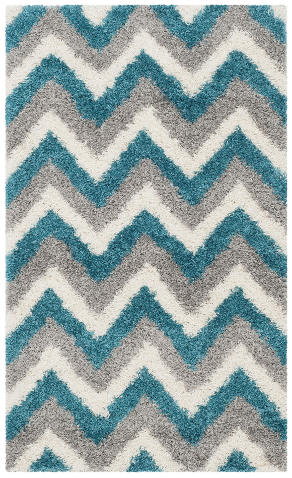 IVORY / BLUE
