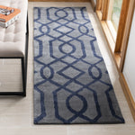 GREY / DARK BLUE