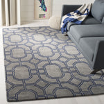 GREY / DARK BLUE