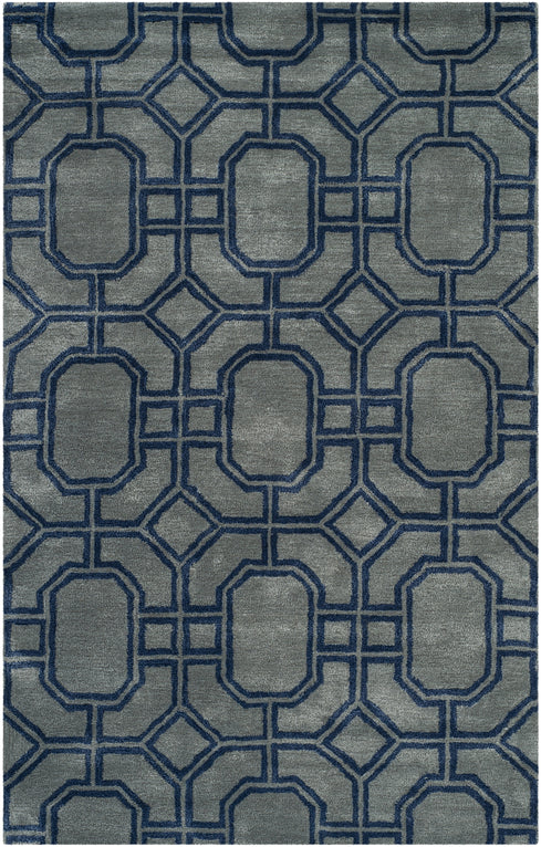 GREY / DARK BLUE