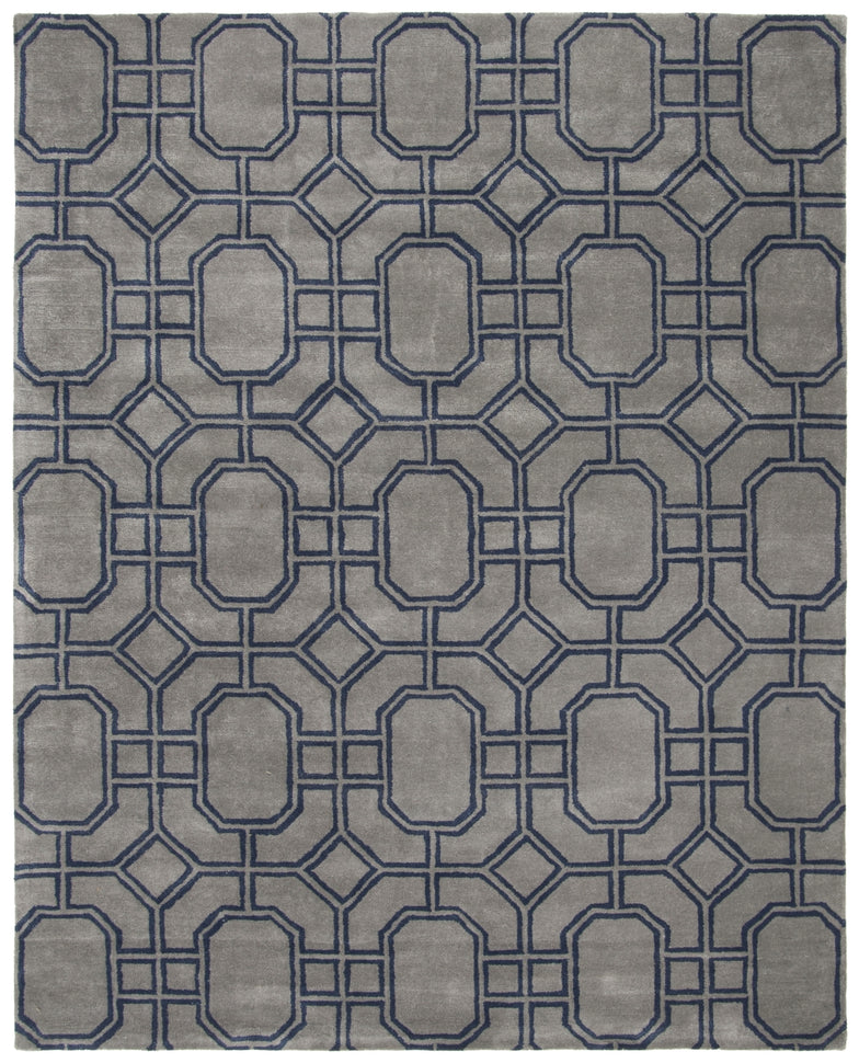 GREY / DARK BLUE