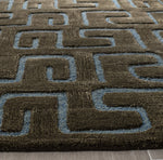 BROWN / LIGHT BLUE