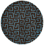 BROWN / LIGHT BLUE