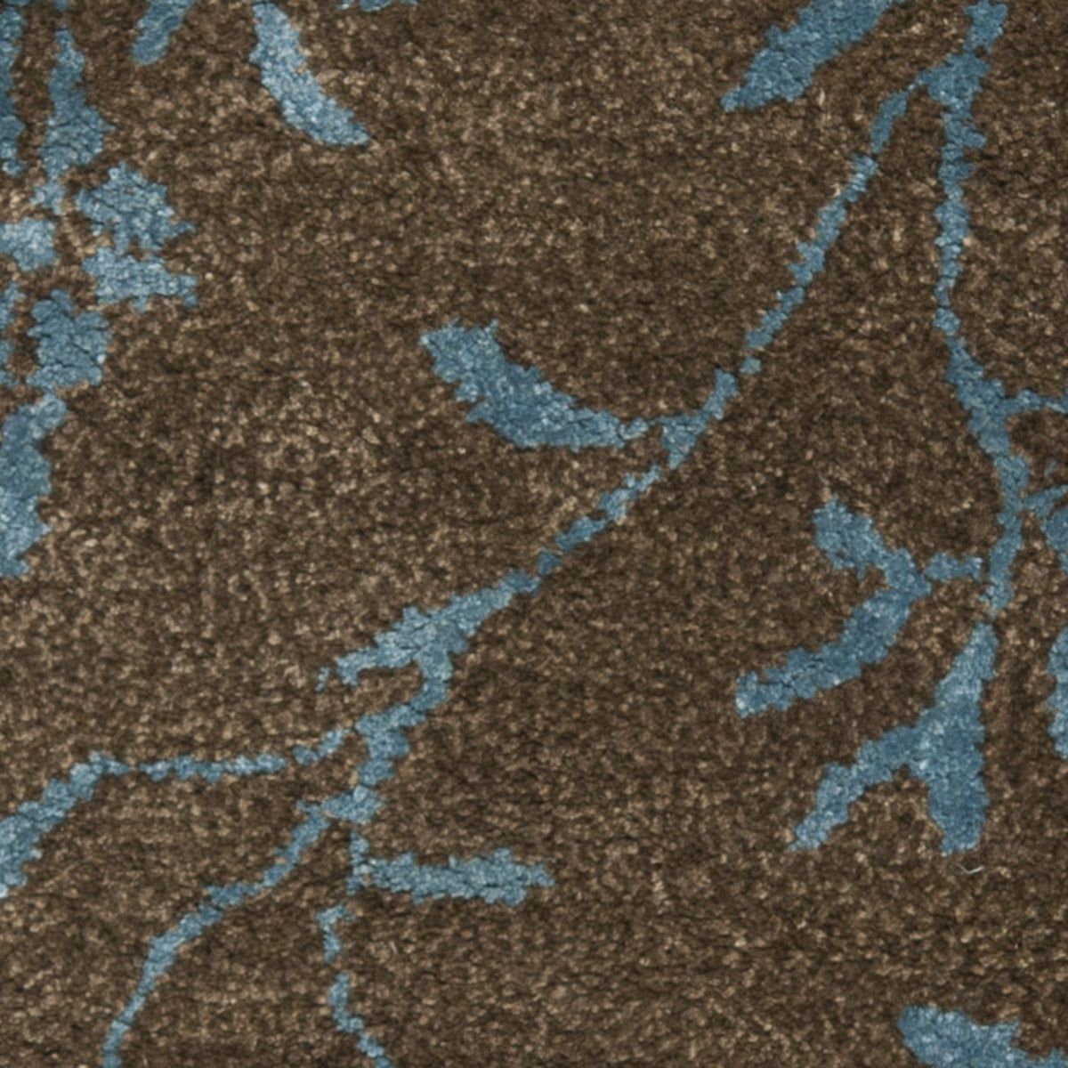 BROWN / LIGHT BLUE