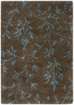 BROWN / LIGHT BLUE