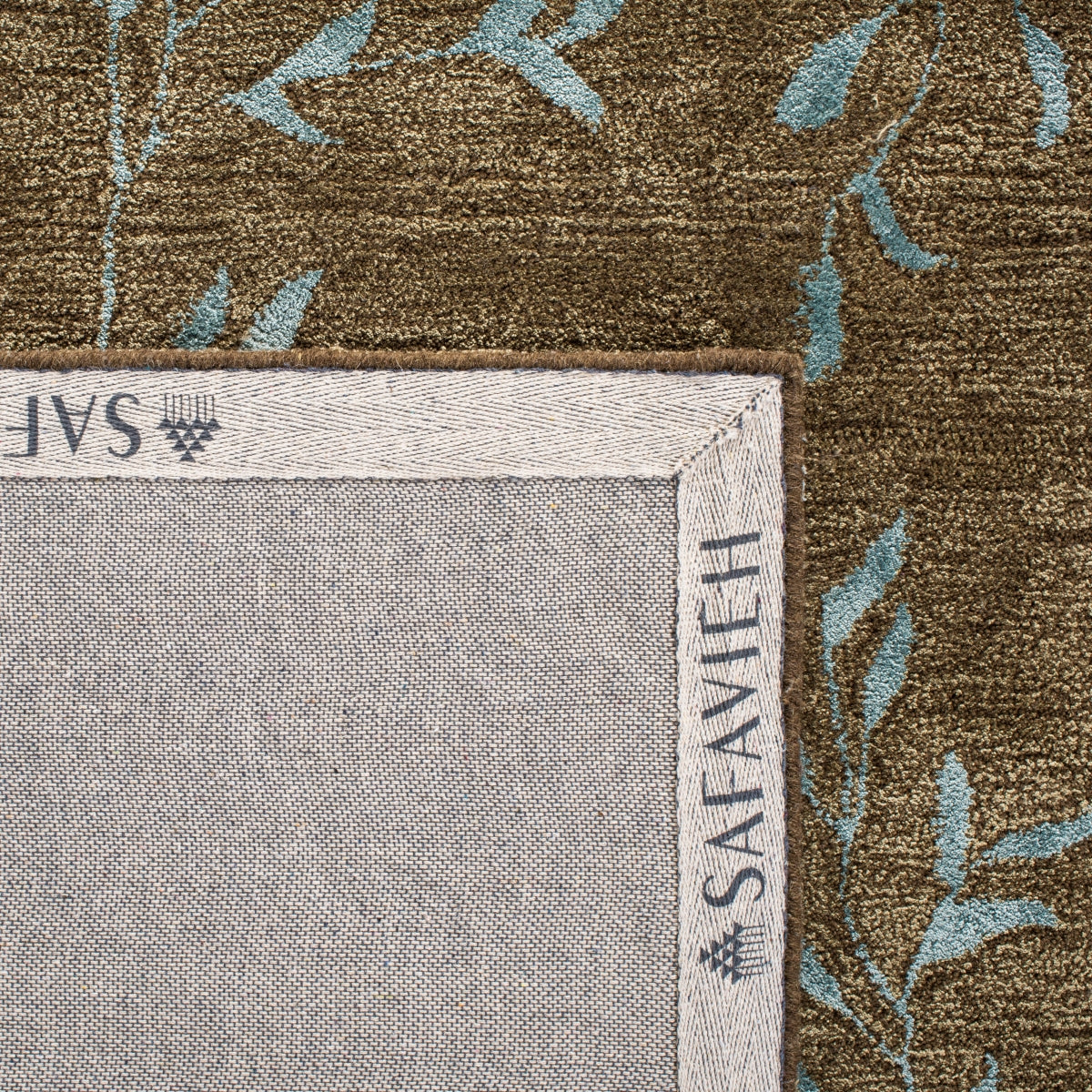 BROWN / LIGHT BLUE