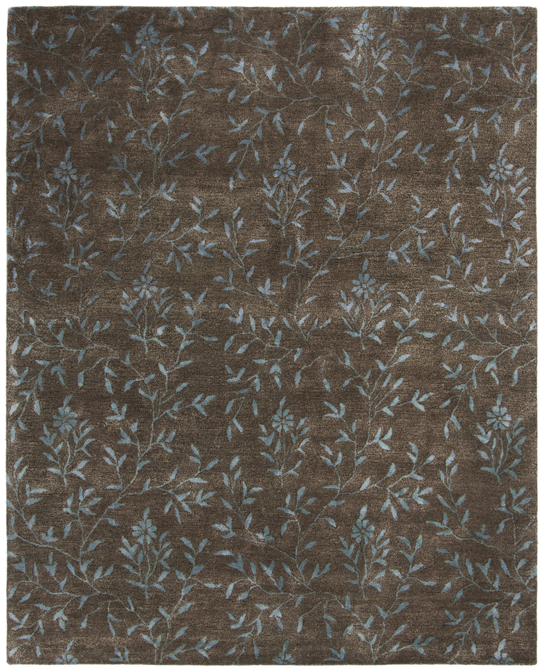 BROWN / LIGHT BLUE