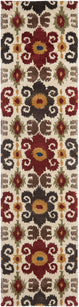 IVORY / RED